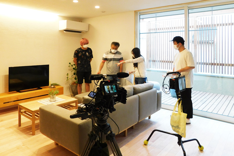 NHK総合『リアルプリンセス 2020.8.21放送』しのん本庄モデルハウス撮影協力♪