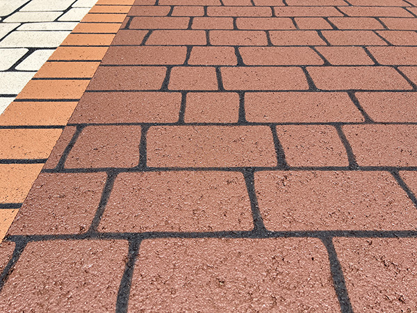 アレンジアスファルト レンガ風