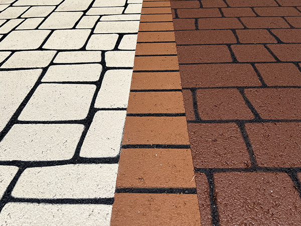 アレンジアスファルト レンガ風