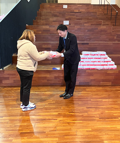 社会福祉協議会_クリスマスケーキ寄付_本庄_渋沢