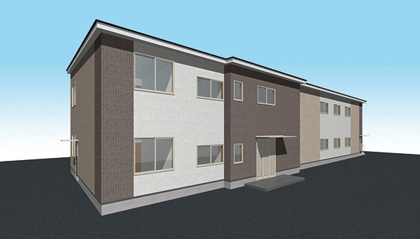 伊勢崎市新栄町 障がい者グループホーム_2026.5 完成予定