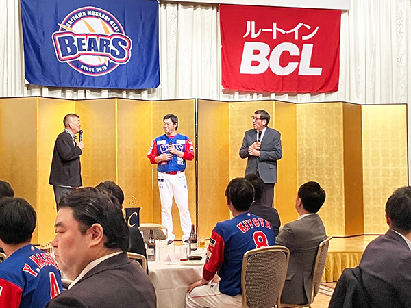 2026.3.06_埼玉武蔵ヒートベアーズ_出陣式_オフィシャルスポンサー_株式会社渋沢