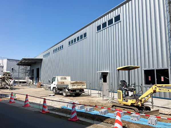 蓮田市_物流倉庫_eastforce_設計施工_株式会社渋沢_外観