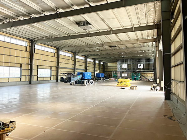 蓮田市_物流倉庫_eastforce_設計施工_株式会社渋沢_内観