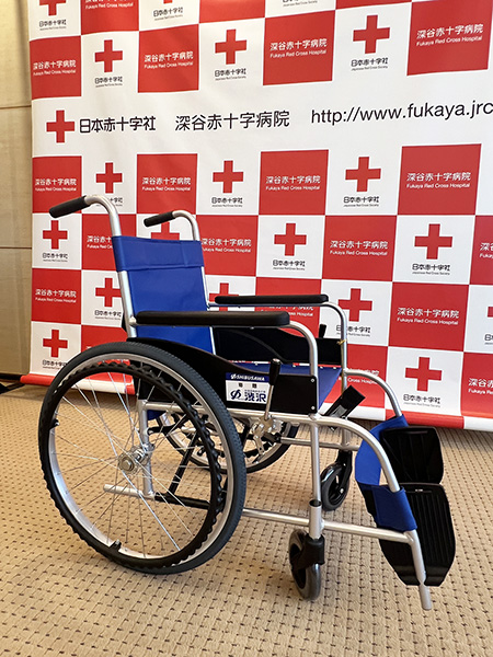2026.7_赤十字病院_車いす寄付_渋沢